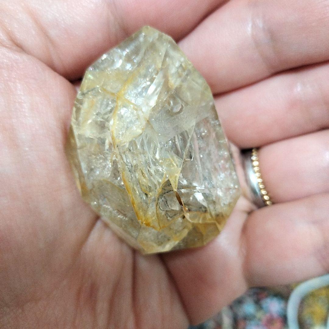 ゴールデン ハーキマーダイヤモンド