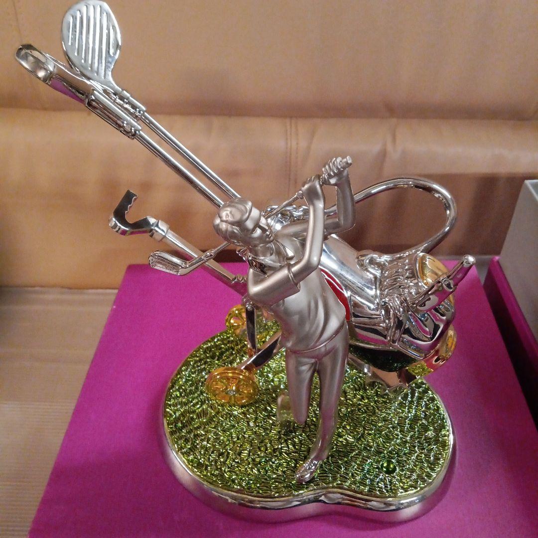 ゴルファー フィギュア インテリアトレイ