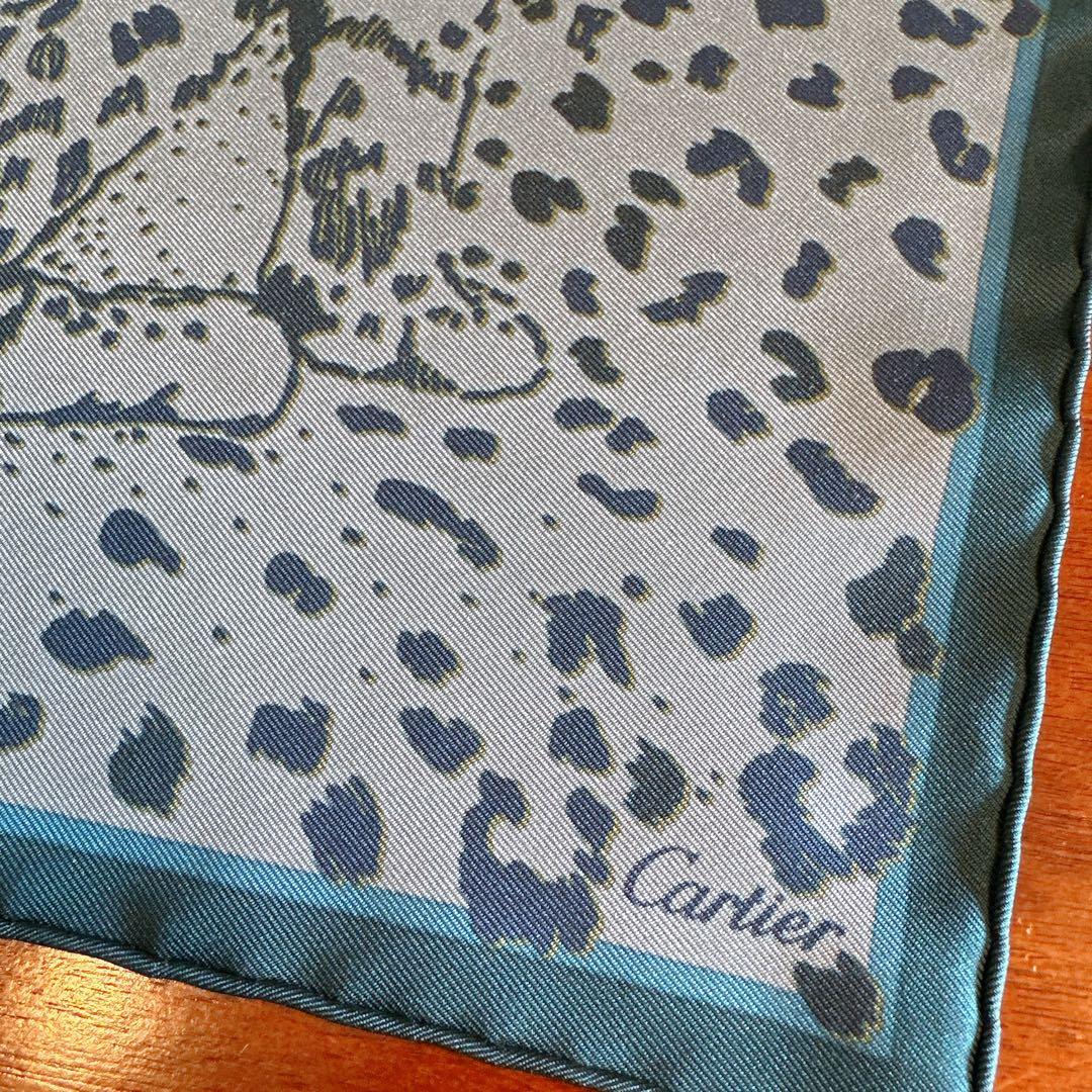 【Cartier】カルティエ　スカーフ