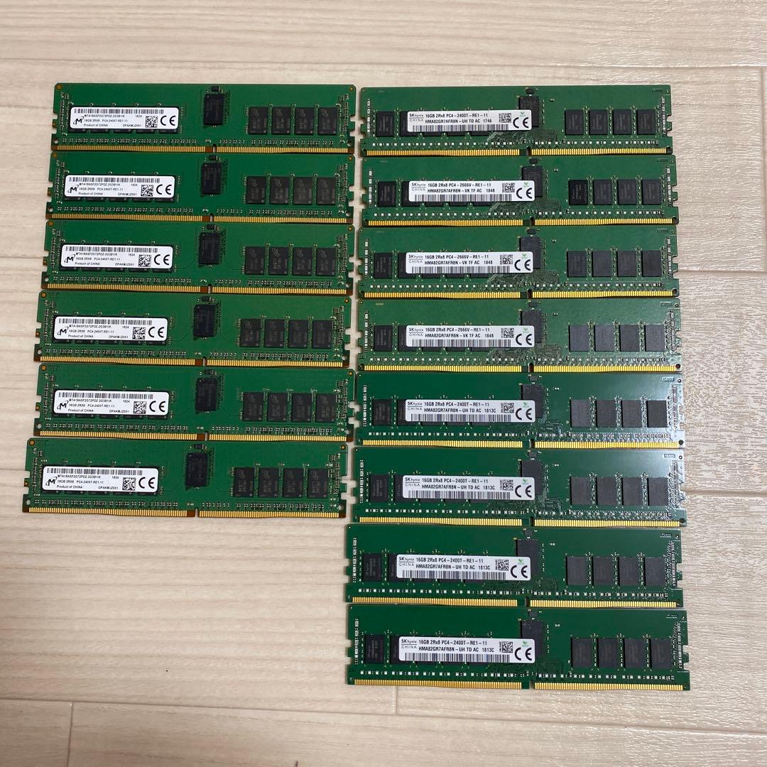 M*M様 メモリー16GB 2Rx8 PC4-2400T-RE1-11
