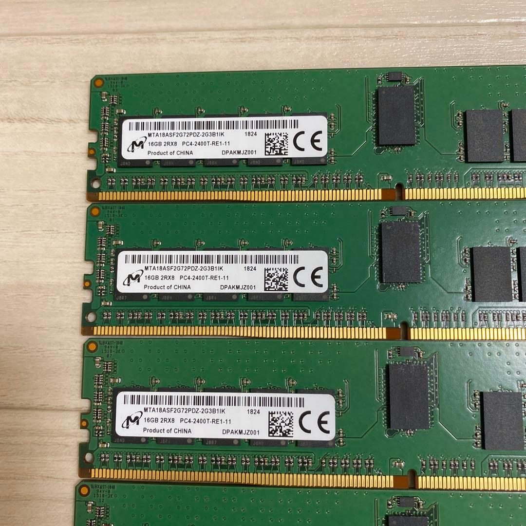 M*M様 メモリー16GB 2Rx8 PC4-2400T-RE1-11