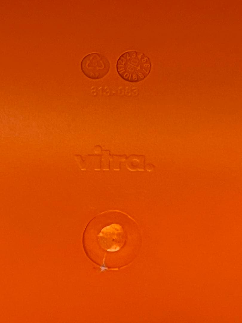 廃版色 Vitra ヴィトラ Panton Verner パントン オレンジ