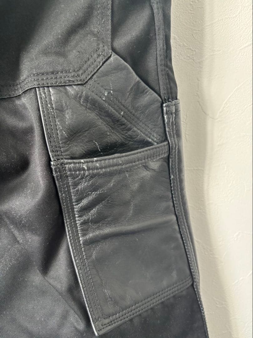 パンツ vujade LEATHER TROUSERS