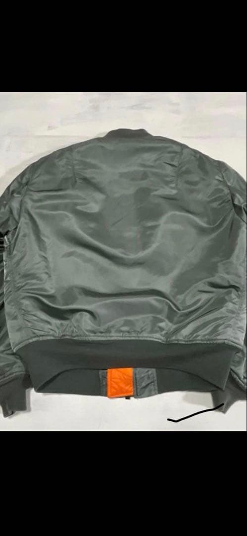 USA製 ALPHA 68年 MIL-J-8279D MA-1 カーキ　グリーン