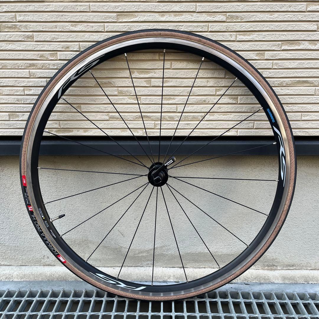 SHIMANO RS フロントホイール＋IRC チューブレスタイヤ