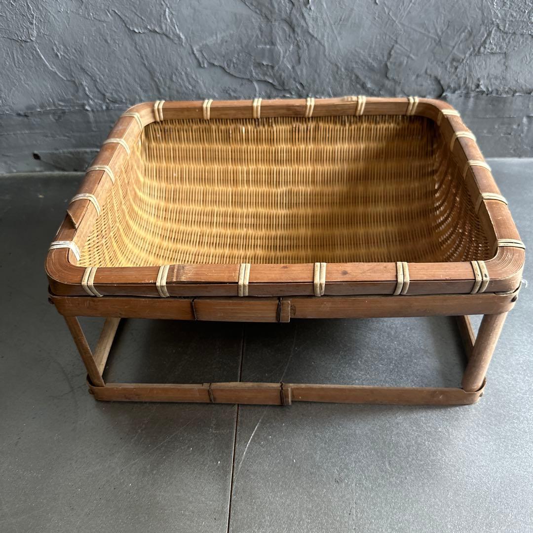 瞬間お値下げ❣️蔵出し　希少品　カゴ　洗い上げカゴなどに！おしゃれ！