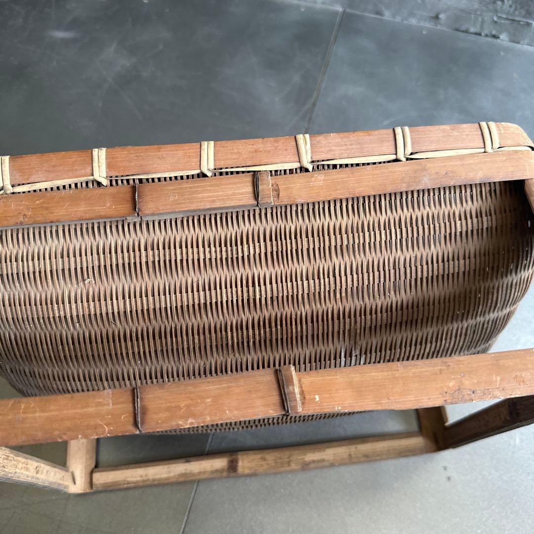 瞬間お値下げ❣️蔵出し　希少品　カゴ　洗い上げカゴなどに！おしゃれ！