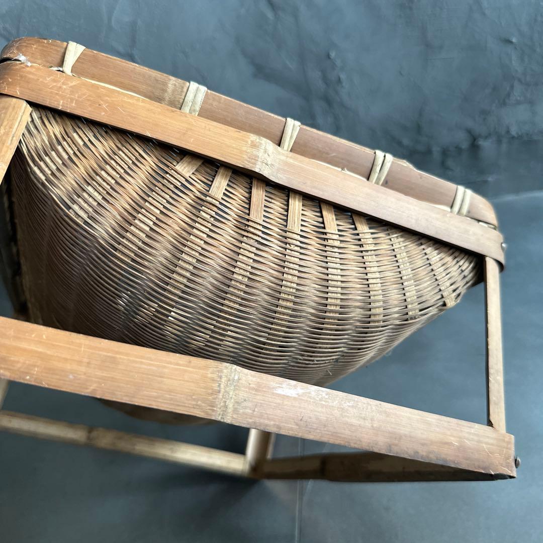 瞬間お値下げ❣️蔵出し　希少品　カゴ　洗い上げカゴなどに！おしゃれ！