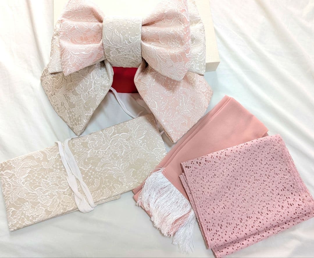 七五三　3歳＆7歳お揃い着物フルセット