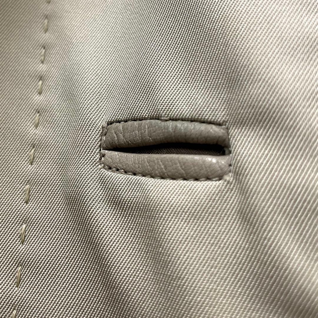 Brioni シルク100％★サイズ50 ブリオーニ トレンチコート シングル
