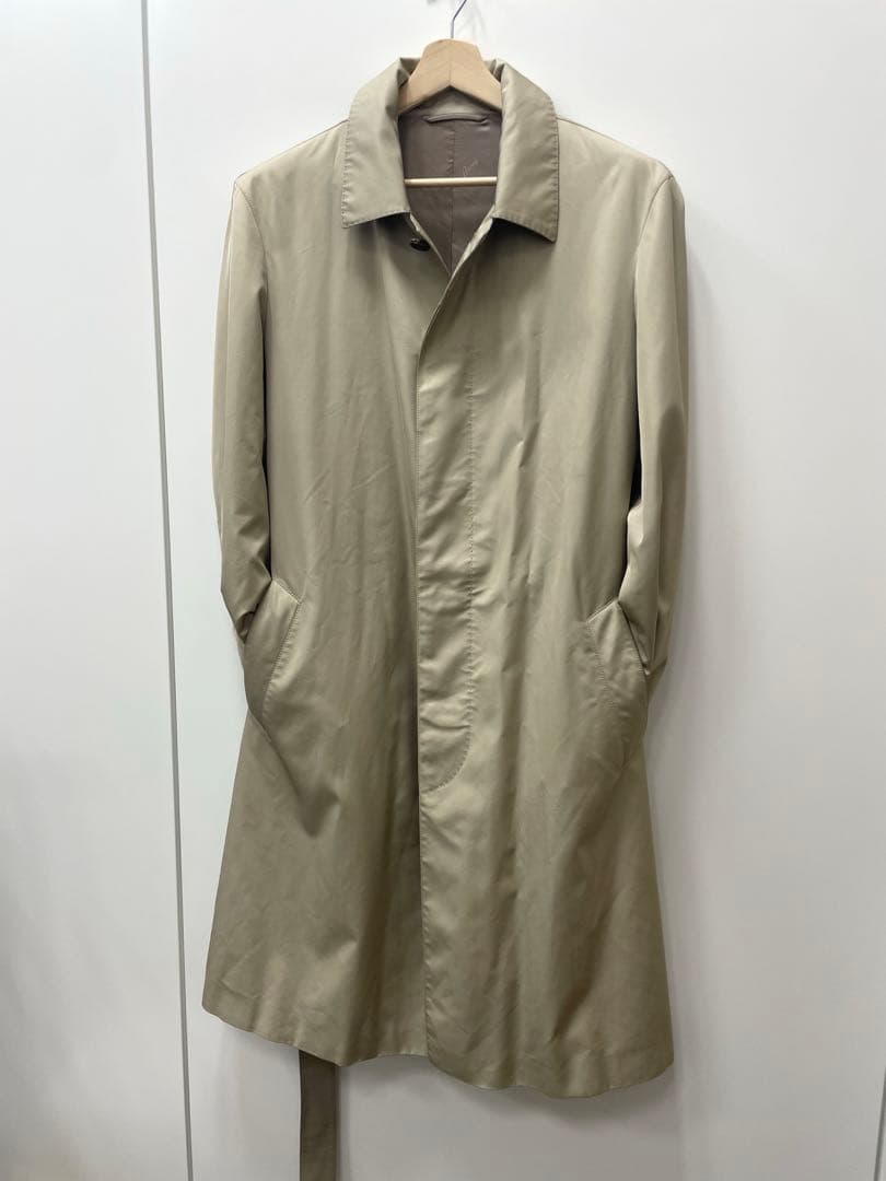 Brioni シルク100％★サイズ50 ブリオーニ トレンチコート シングル