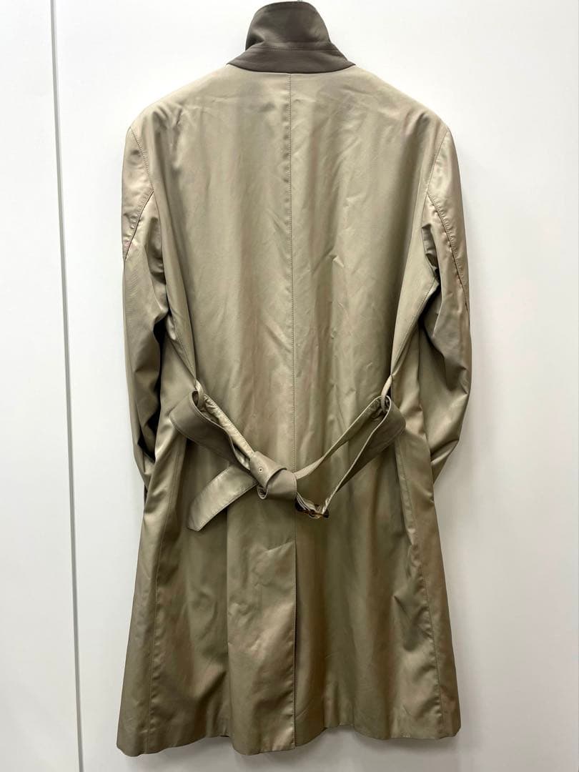 Brioni シルク100％★サイズ50 ブリオーニ トレンチコート シングル