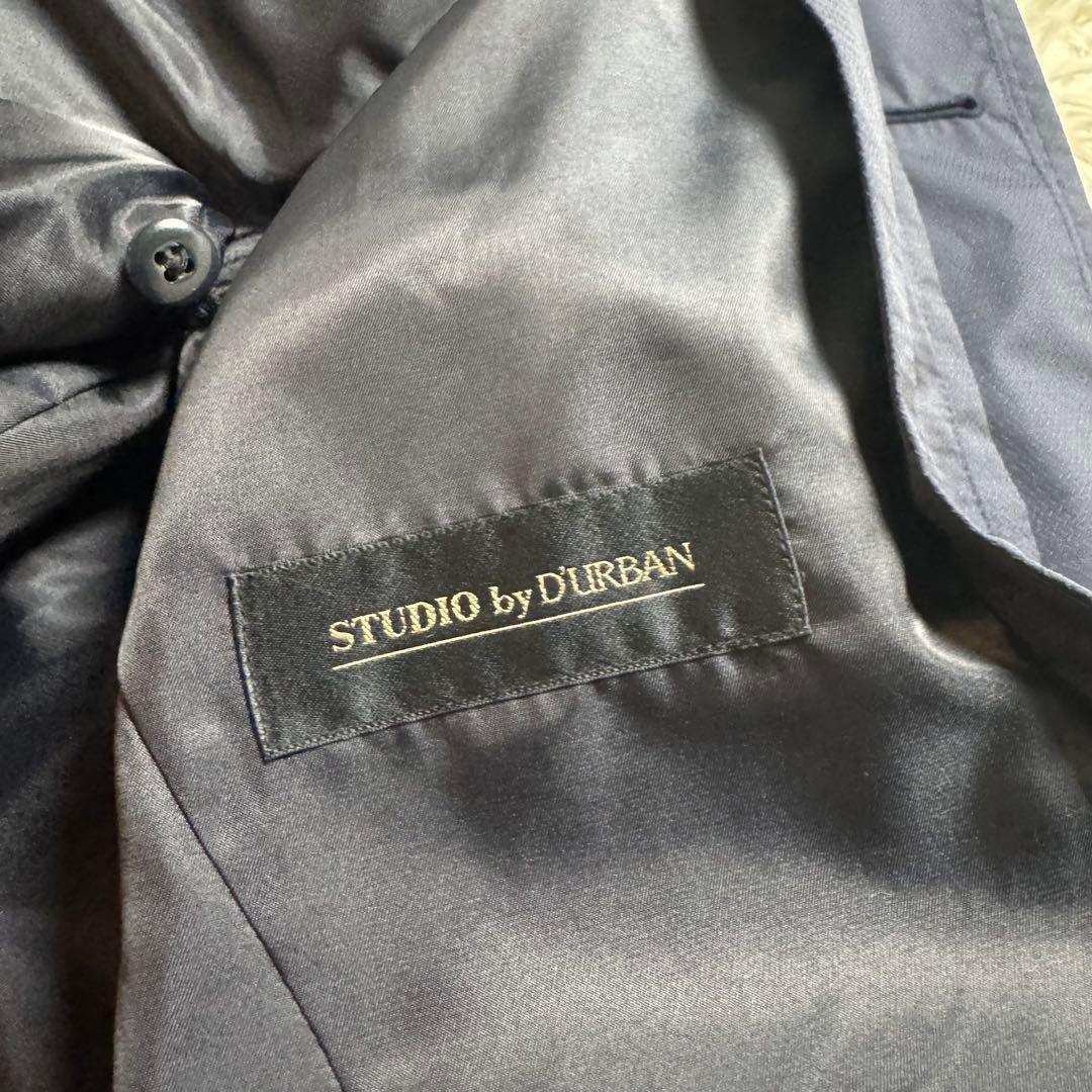 スタジオバイダーバン　バルマカーンコート　ダウンライナー付き　ネイビー　メンズL