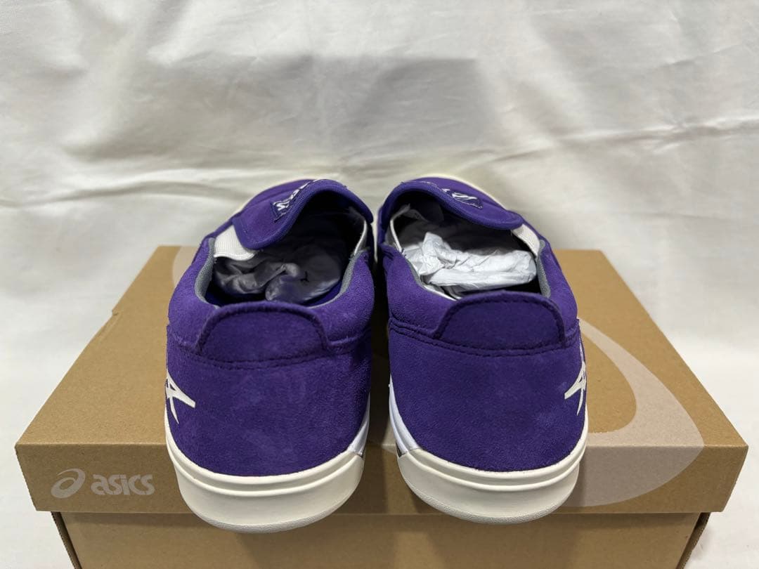 asics gel-flexkee slip-on purple 27.5 紫