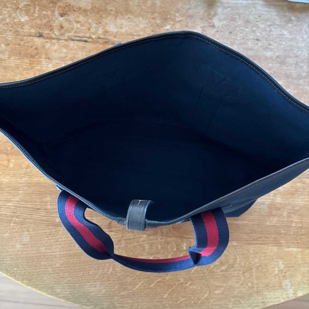Brady ネイビーキャンバストートバッグ　未使用