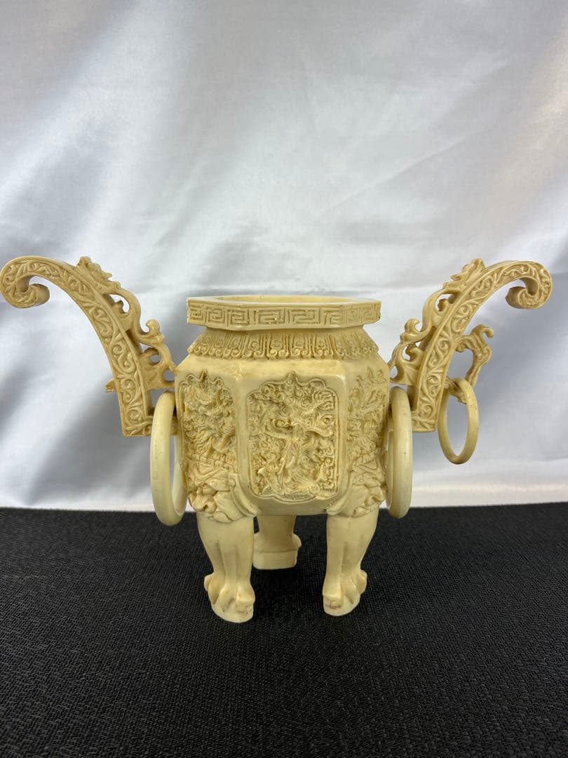 大香炉 オブジェ 中国工芸品 389