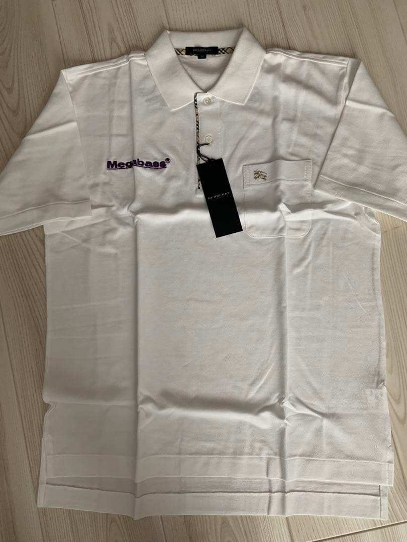 激レア 非売品 メガバス Burberry ポロシャツ 新品未使用