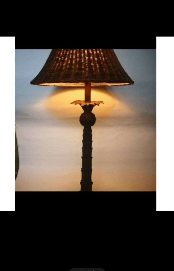 パイナップルランプ❰ハワイインテリア❱ヴィンテージ　ハワイ家具