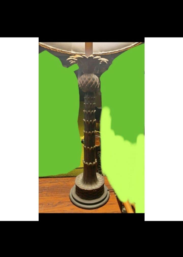 パイナップルランプ❰ハワイインテリア❱ヴィンテージ　ハワイ家具