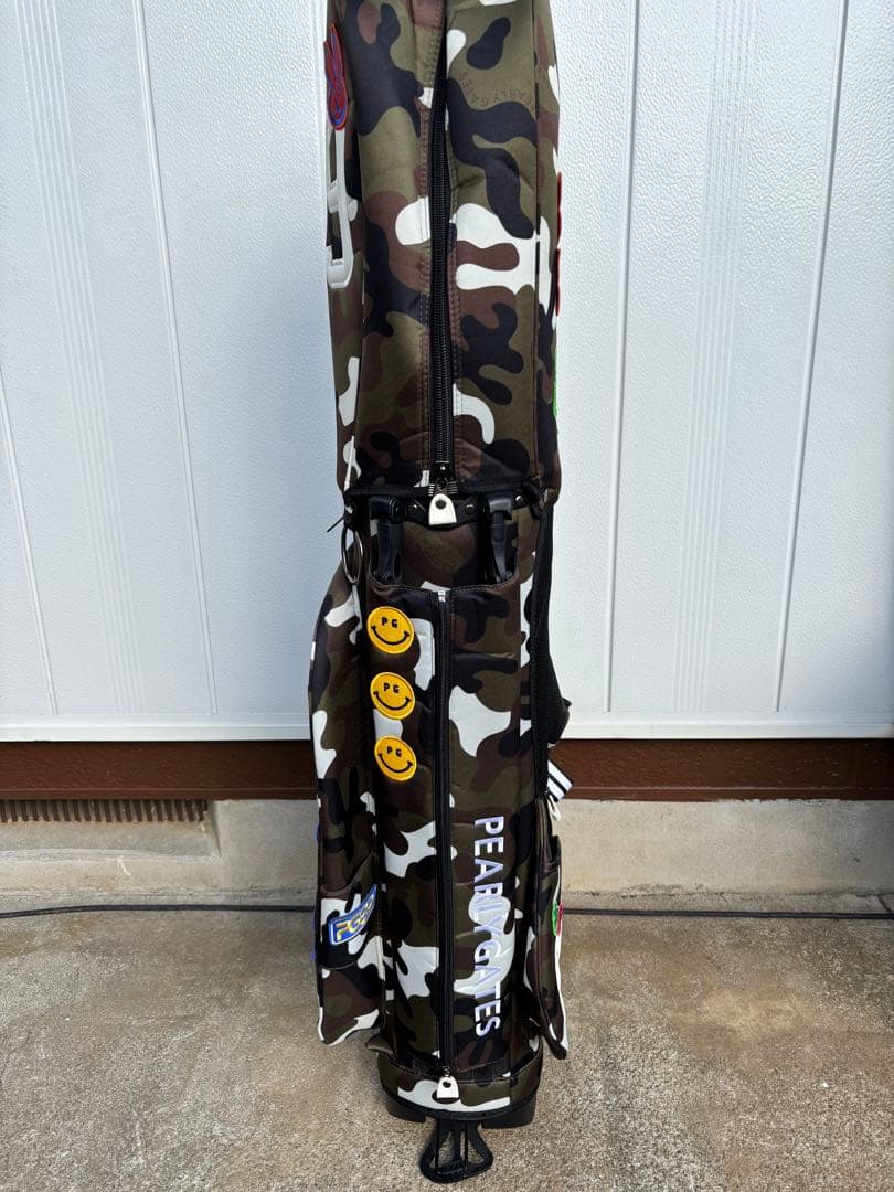 PEARLY GATES 迷彩スタンドバッグ &ヘッドカバー&ロッカーバックほか