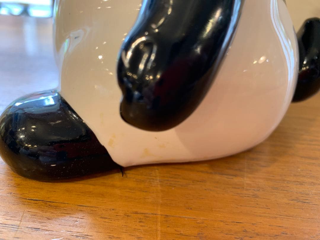 MN0551★ 内藤ルネ MR PANDA パンダ 貯金箱 置物