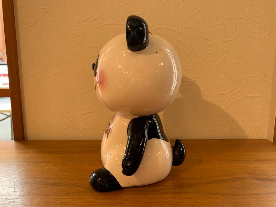 MN0551★ 内藤ルネ MR PANDA パンダ 貯金箱 置物