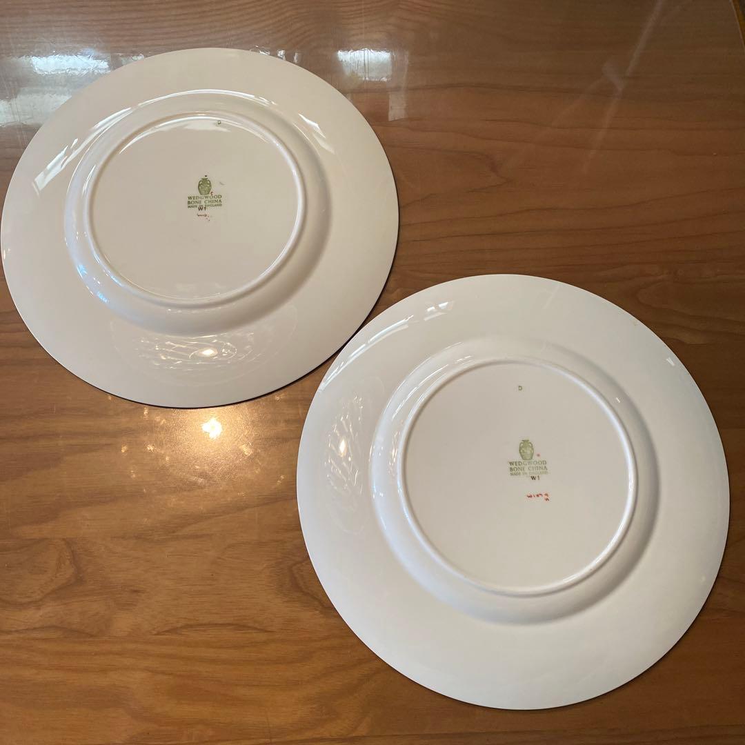 フロレンティーン　コバルト　フラワー　大皿　プレート　27㎝