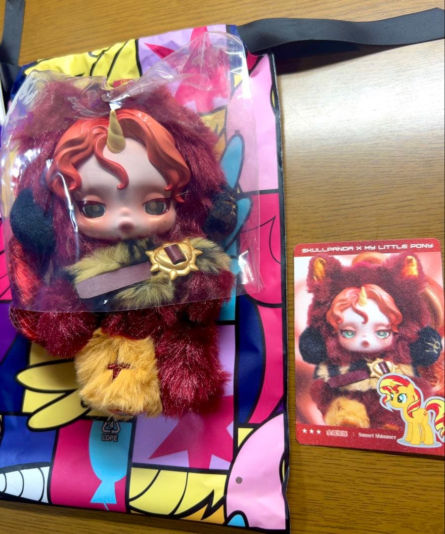 ⭐︎sn_oppy　スカルパンダ　Sunset Shimmer シークレット