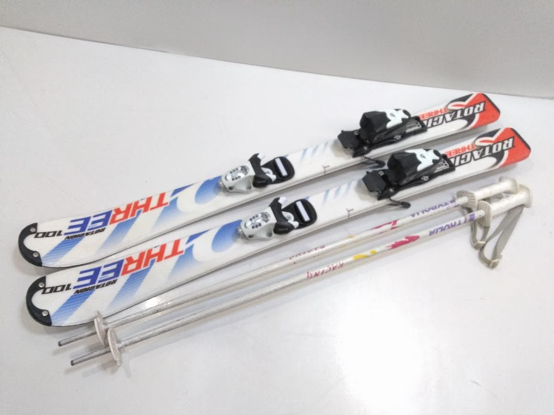 ジュニアスキー4点セット スワロー 100cm ブーツ ゲン 19cm◇