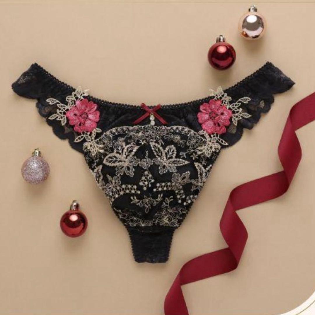 フェミニンメンズTバック総レースフルバックショーツセット　Ｌ　ブラック