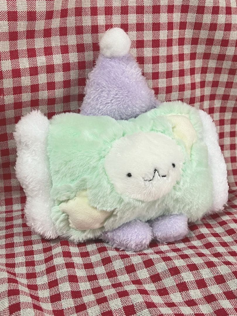 おねむのサンタさんのぬいぐるみ