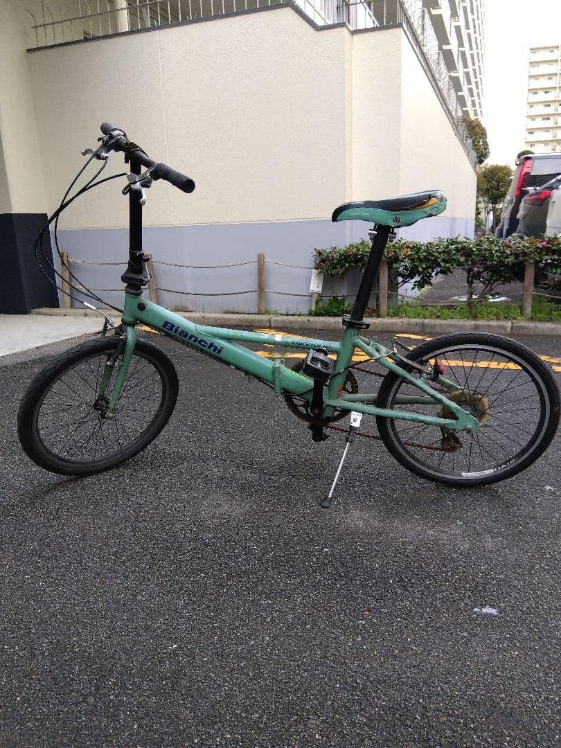 ミミタコ Bianchi trevigrio アルミフレーム