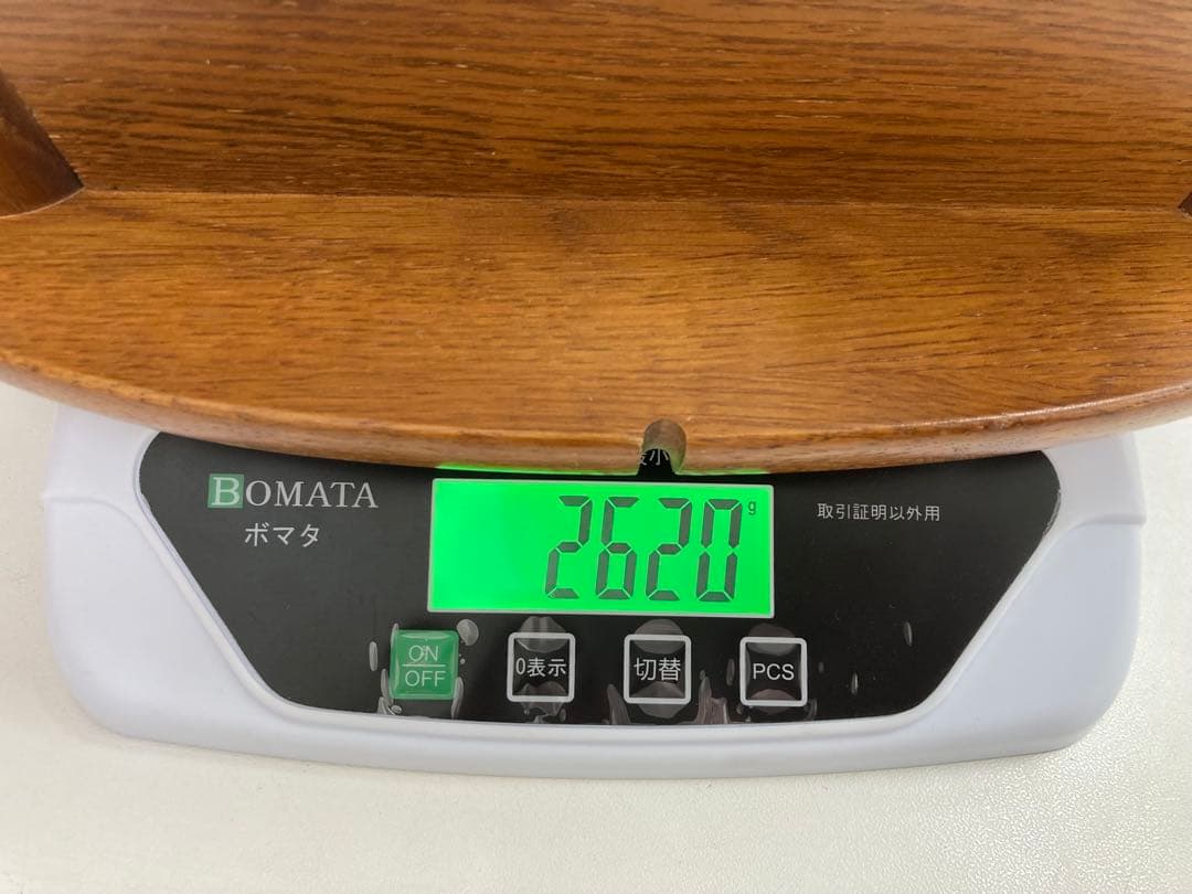 【希少】オールドカリモク 木製丸型スツール　頑丈　高級家具　日本製