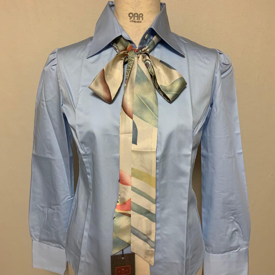 洗練されたデザイン　ETRO シルク　ペイズリーナ　スカーフ　マキシサイズ　3