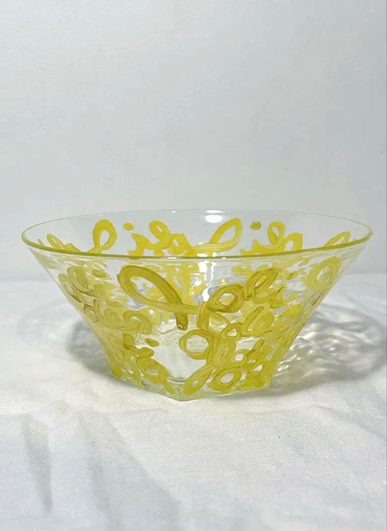 石川昌浩　石川硝子工藝舎　面取り鉢（大）　硝子