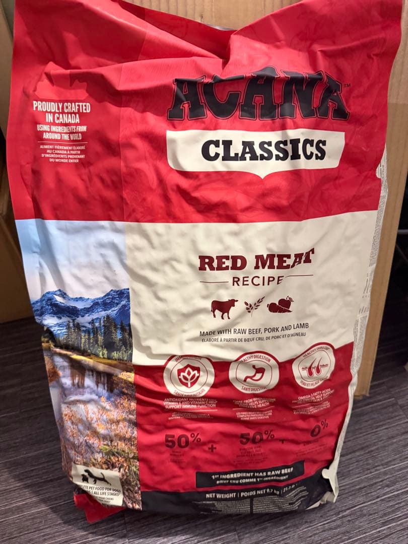 ACANA RED MEAT RECIPE ドライフード 9.7kg