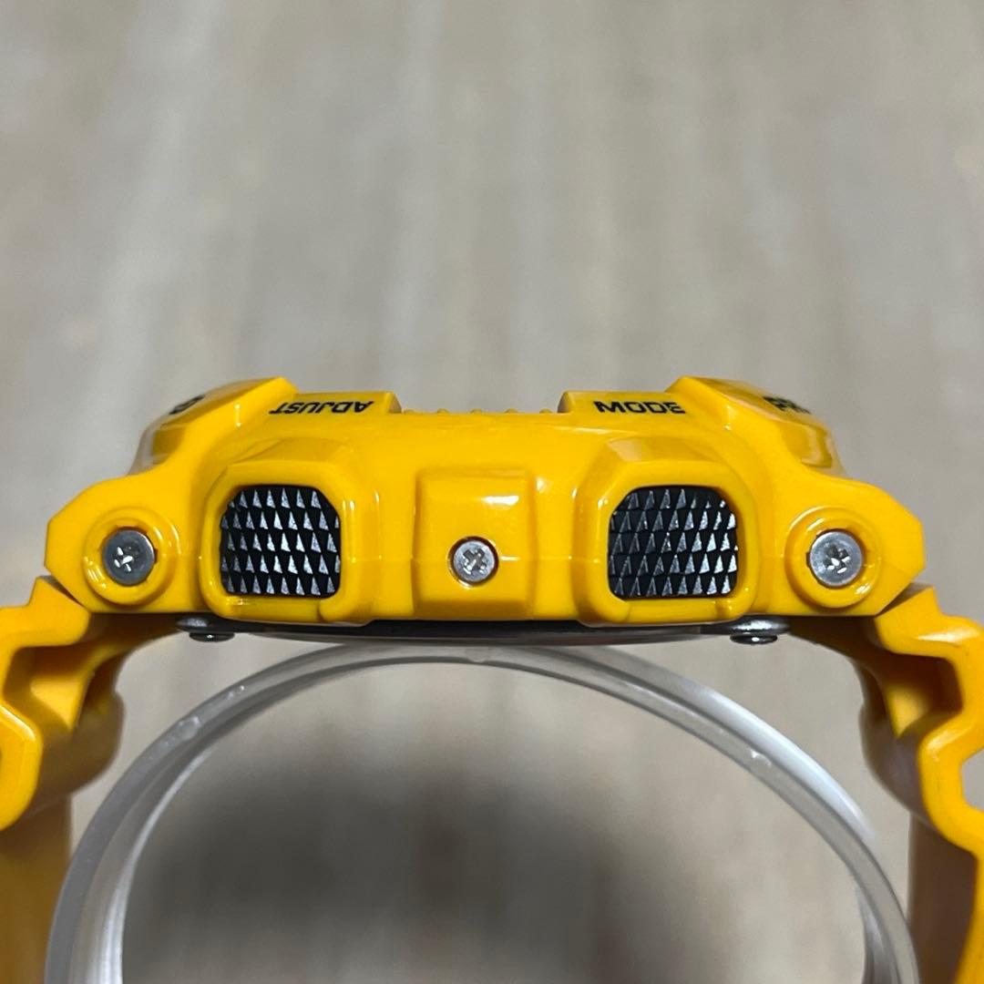 【人気モデル！売れ筋イエロー★完動美品】G-SHOCK GA-100A アナデジ