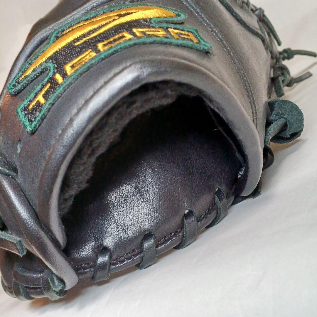 TIGORA ティゴラ ファーストミット 一塁手用 軟式一般 ブラック 黒