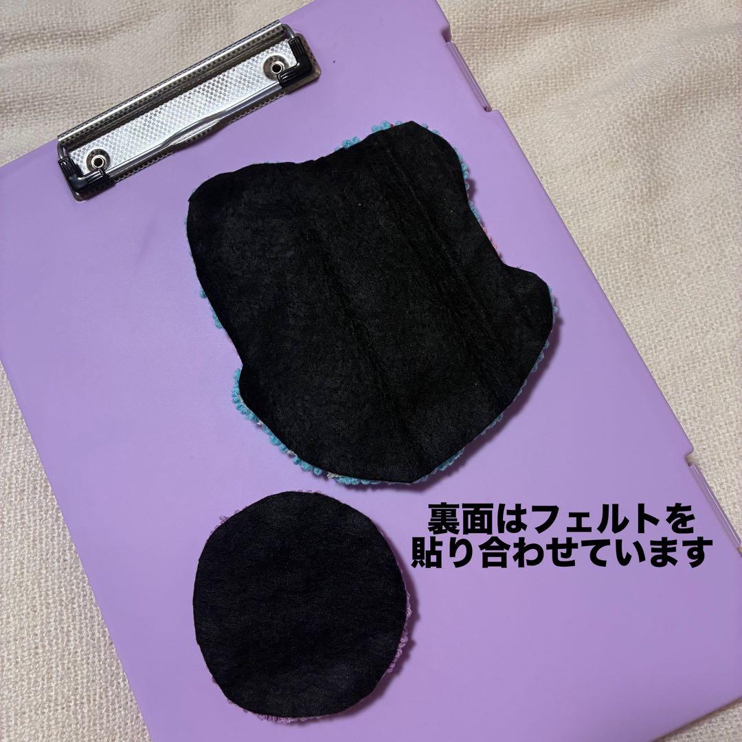 【ハンドメイド】パンチニードル　ミニラグ　ワッペン　コースター　インテリア