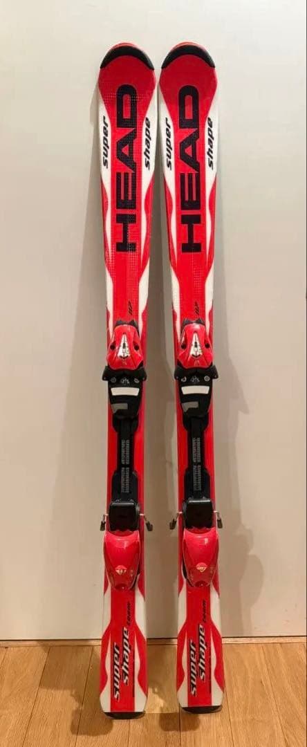 HEAD super shapeキッズ　スキー　セット　117 子供　ヘッド