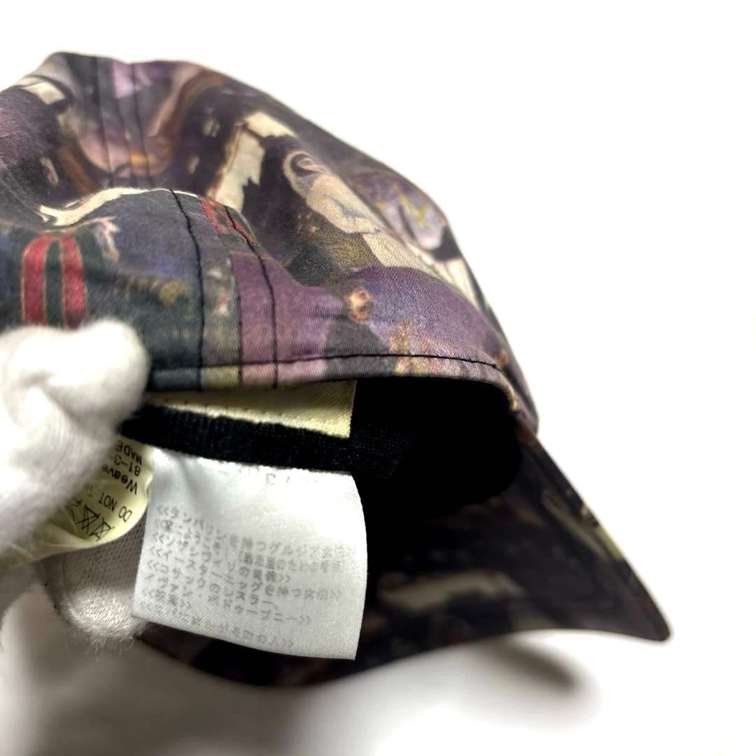 CA4LA × ニコ・ピロスマニ 絵画 アート デザイン コラボ キャップ