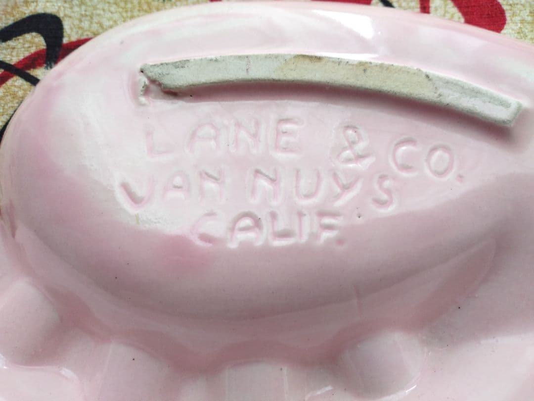 1950年代 LANE&CO.VAN NUYS 灰皿 ミッドセンチュリー