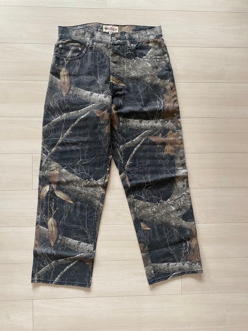 スイカ【美品】stussy bigboy realtree size30