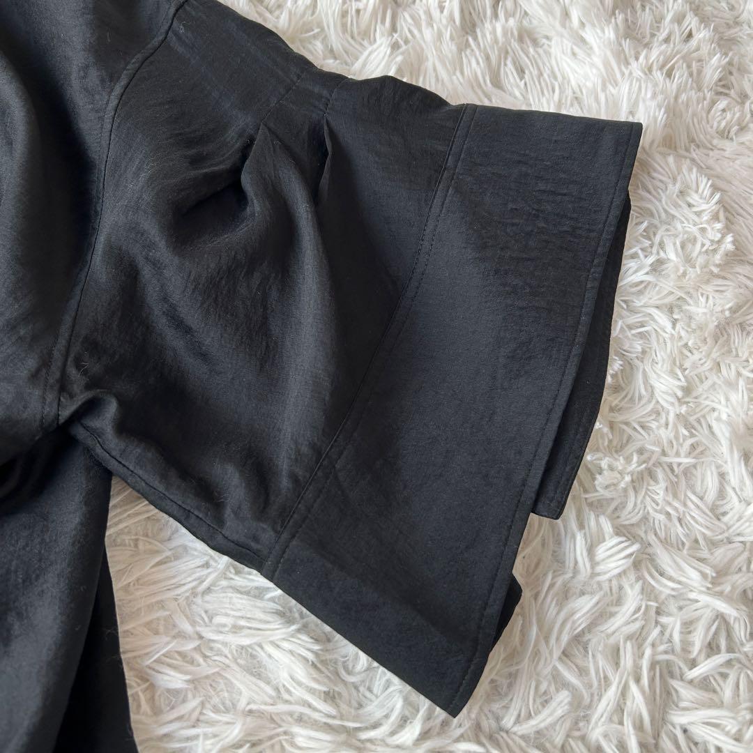 極美品 セオリーリュクス 2025 マドックスシャツ 半袖 オーバーサイズ 38