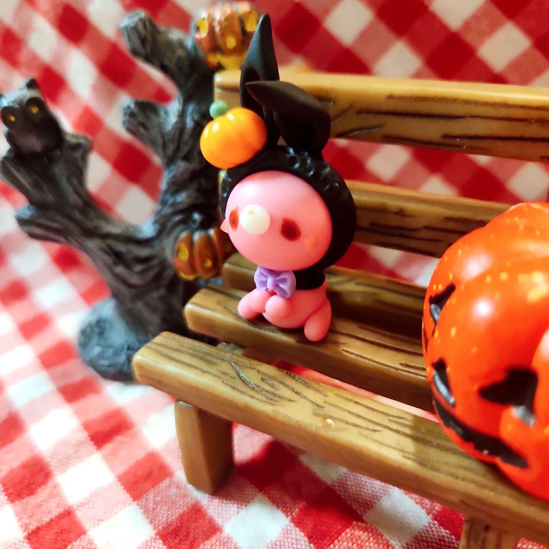 ハロウィン★黒ずきんウサギ(ピンク)