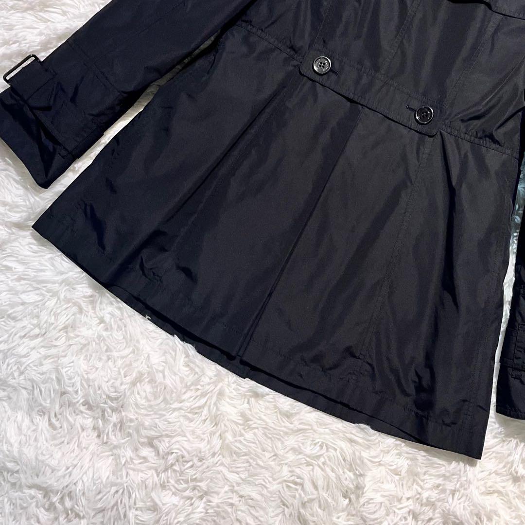 美品 バーバリー ノバチェック メタルボタン フード ライナー付 トレンチコート