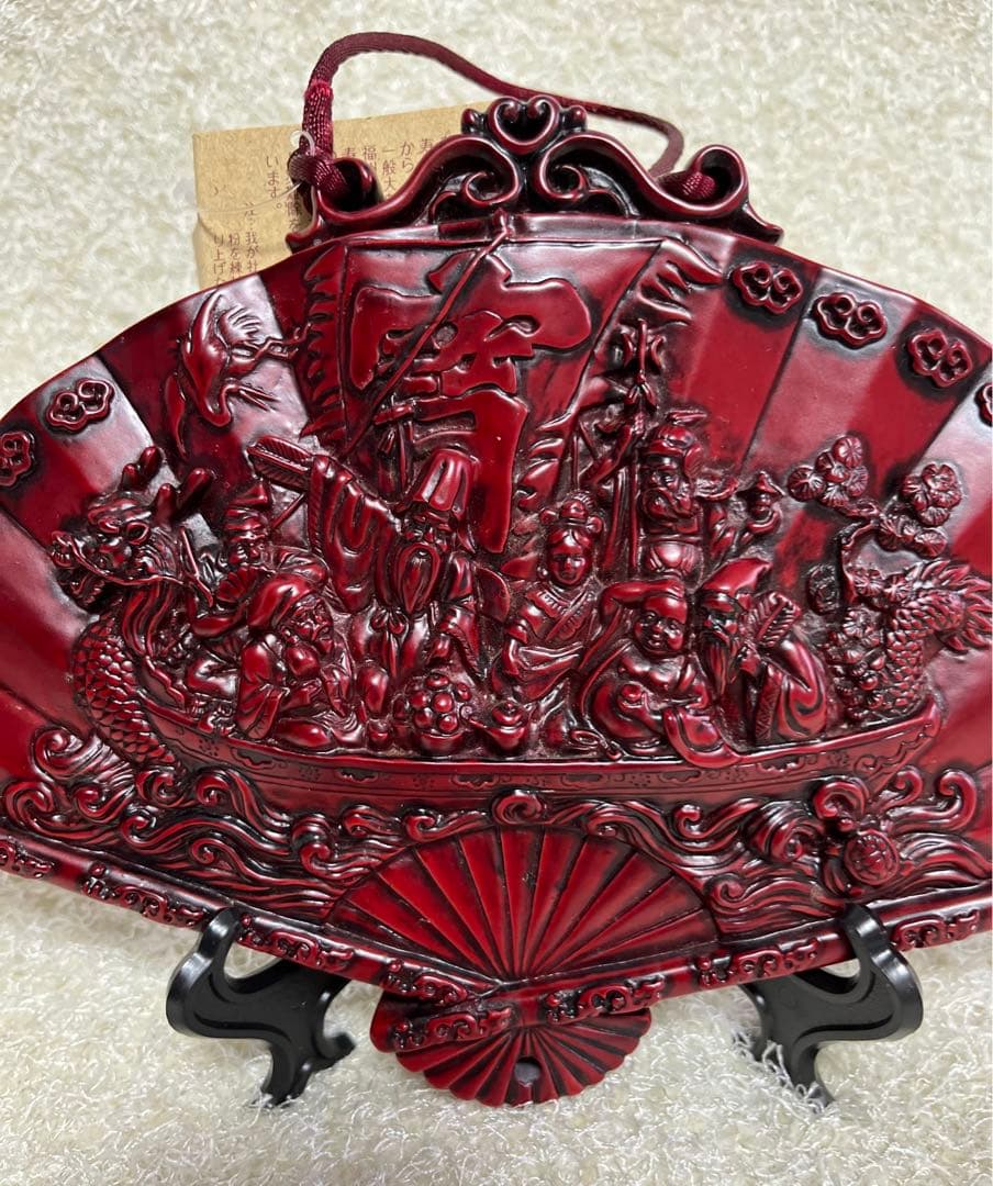 【新品未使用】寿山石　七福神　開運　幸福縁起物　幸運金運パワーストーン　幸福の石