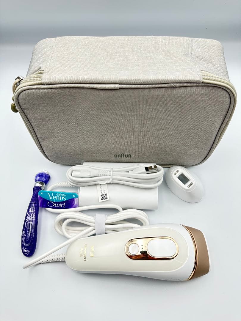 未使用 ブラウン シルクエキスパート Pro5 本体＋ヘッド2種