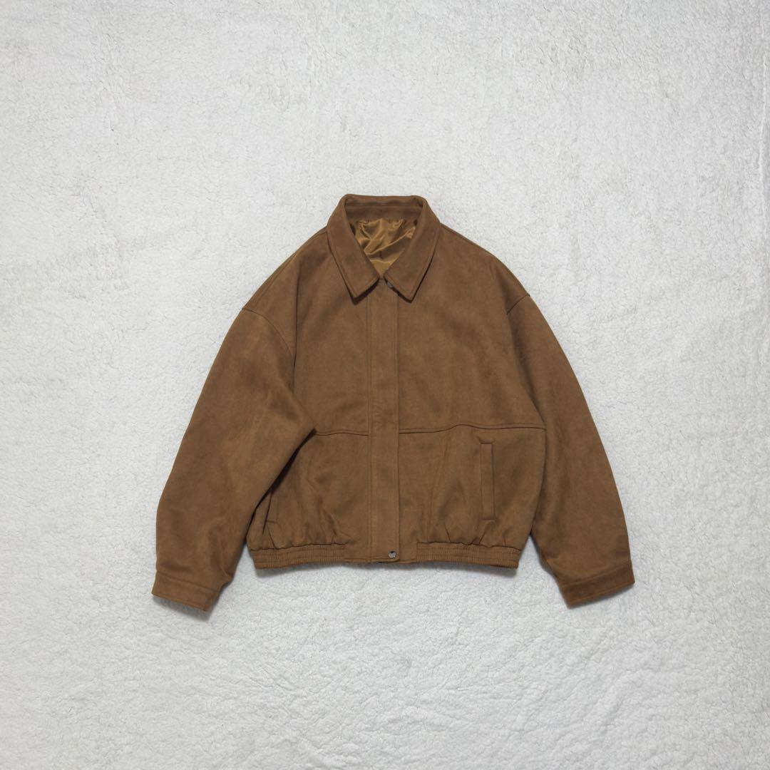 【archive】00s Suede Bomber-jacket 短丈