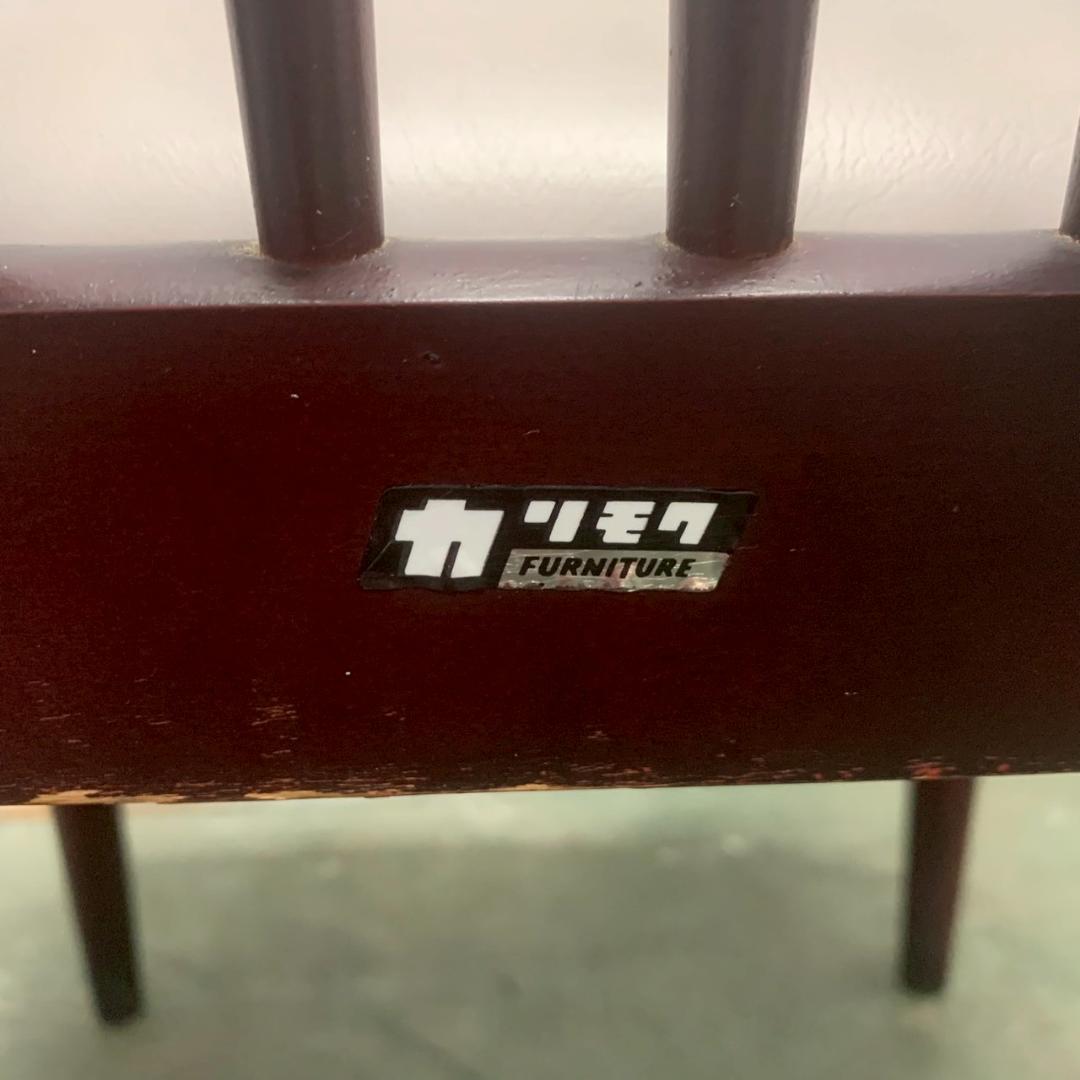 【カリモク】刈谷木工 ダイニングチェア 木製チェア 木製家具 ② Y1811